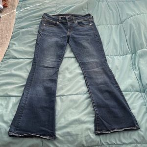 Short length Kick Boot American Eagle jeans